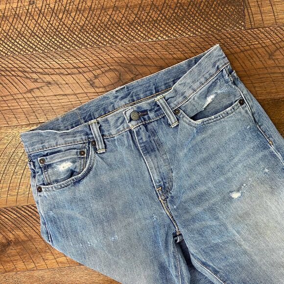 VINTAGE LEVI High Rise 511 Wash Jeans 32 - Picture 2 of 7